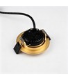 7W Ø8,3cm DimToWarm+CCT infälld spotlight dimbar RA96 - Hål: Ø6,8 cm, Mått: Ø8,3 cm, Guld