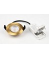 7W Ø8,3cm DimToWarm+CCT infälld spotlight dimbar RA96 - Hål: Ø6,8 cm, Mått: Ø8,3 cm, Guld