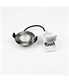 7W Ø8,3cm DimToWarm+CCT downlight dimbar RA96 - Hål: Ø6,8 cm, Borstat stål