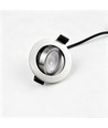 7W Ø8,3cm DimToWarm+CCT downlight dimbar RA96 - Hål: Ø6,8 cm, Borstat stål