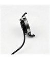 7W Ø8,3cm DimToWarm+CCT downlight dimbar RA96 - Hål: Ø6,8 cm, Borstat stål