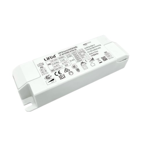 Lifud 30W / 550-700mA dimbar LED-driver - 25-40V, Triac fasdimring, flicker free