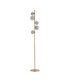 Oliva 5xG9 golvlampa brons/rökfärgad - 160cm, rökfärgat glas, utan ljuskälla