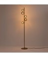 Oliva 5xG9 golvlampa brons - 160cm, rökfärgat glas, utan ljuskälla