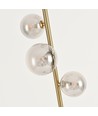 Oliva 5xG9 golvlampa brons/rökfärgad - 160cm, rökfärgat glas, utan ljuskälla