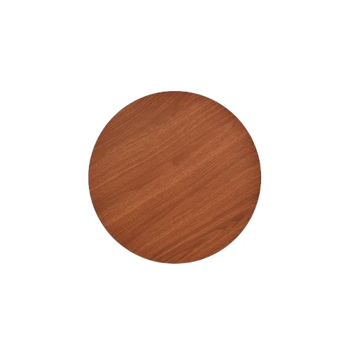 Ø30cm vägglampa - Mörkt trä, 6W, 2700K, IP20