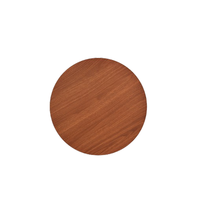 Ø30cm vägglampa - Mörkt trä, 6W, 2700K, IP20