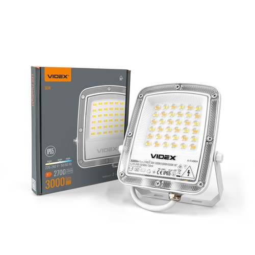 30W LED-strålkastare CCT - IP65, 3-i-1 färgtemperatur, utomhus, arbetslampa