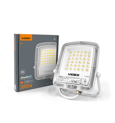 30W LED-strålkastare CCT - IP65, 3-i-1 färgtemperatur, utomhus, arbetslampa