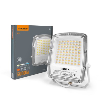50W LED-strålkastare CCT - IP65, 3 färgtemperaturer, utomhus