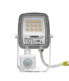 10W LED-strålkastare med sensor - CCT, IP65, PIR-rörelsesensor, arbetslampa, utomhus