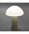 Uppladdningsbar Mushroom LED-bordslampa - RGB + 3000K, kallvit, bärbar