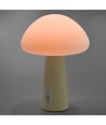 Uppladdningsbar Mushroom LED-bordslampa - RGB + 3000K, kallvit, bärbar