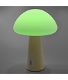 Uppladdningsbar Mushroom LED-bordslampa - RGB + 3000K, kallvit, bärbar