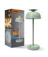 Laddningsbar LED-skrivbordslampa med white noise - Neutralvit + RGB, grön, inkl. ljuskälla