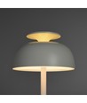 Laddningsbar LED-skrivbordslampa med white noise - RGB+W, neutralvit, bärbar