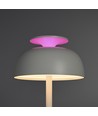 Laddningsbar LED-skrivbordslampa med white noise - RGB+W, neutralvit, bärbar