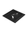 40W Algine Line CCT LED panel - Svart, justerbar färgtemperatur, 230V