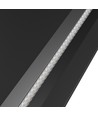 40W Algine Line CCT LED panel - Svart, justerbar färgtemperatur, 230V