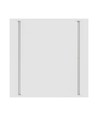 60x60 LED panel, 40W - CCT, infällt panel, vit kant