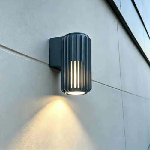 FYRON Wall vägglampa, Grå - E27, IP54 utomhus