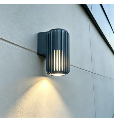 FYRON Wall vägglampa, Grå - E27, IP54 utomhus