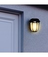 Solara Rustica 1W solcell trädgårdslampa - 2700K, 50cm, IP44, svart