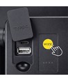 Noctis Handy solcellsstrålkastare med sensor - 2400mAh, 120°, IP65, bärbar, uppladdningsbar