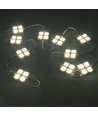 2W Vattentät LED-modul - 12V DC, IP65, perfekt för skyltar och speciallösningar