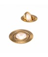 7W RA96 CCT + DimToWarm infälld spotlight för isolering - dimbar, Hål: Ø6,8 cm, Mått: Ø9,3 cm, guld