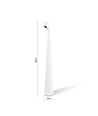 Laddningsbar LED-bordslampa - Vit, inne/ute, 3-stegs dimbar, IP44, 40 cm