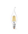 E14 6W LED kronljus filament - C37, neutralvit