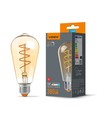 E27 5W ST64 filament LED-lampa - Extra extra varmvit, dimbar