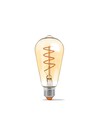 E27 5W ST64 filament LED-lampa - Extra extra varmvit, dimbar