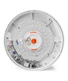 20W LED-taklampa med rörelsesensor - 5CCT, vit kant, inbyggd sensor