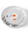 20W LED-taklampa med rörelsesensor - 5CCT, vit kant, inbyggd sensor