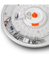 20W LED-taklampa med rörelsesensor - 5CCT, vit kant, inbyggd sensor