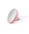 BIRK Rosa Ø24cm pendel - E27 sockel, 2m sladd, metall / trä
