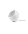 Vit Ø20cm pendellampa - E27 sockel, 2m sladd, metall