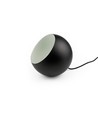 Svart Ø20cm pendel - E27 sockel, 2m sladd, metall