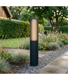 FYRON Bollard trädgårdslampa, Svart - E27, 61 cm, IP54 utomhus, pollare