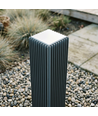 FYRON Bollard trädgårdslampa, Grå - E27, 61 cm, IP54 utomhus, pollare