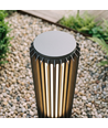 FYRON Bollard trädgårdslampa, Grå - E27, 61 cm, IP54 utomhus, pollare
