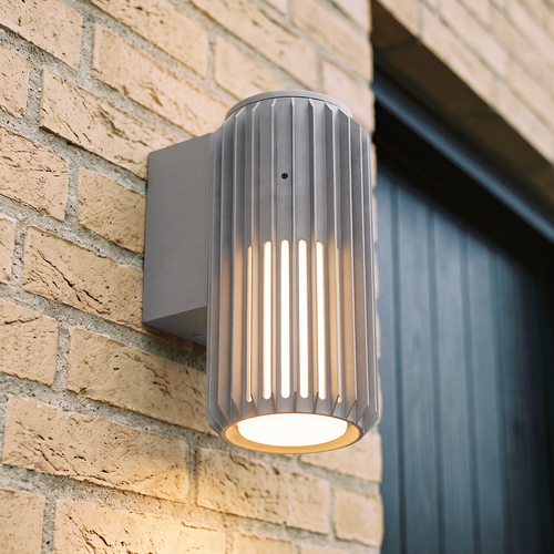 FYRON Wall vägglampa, Grå - E27, IP54 utomhus