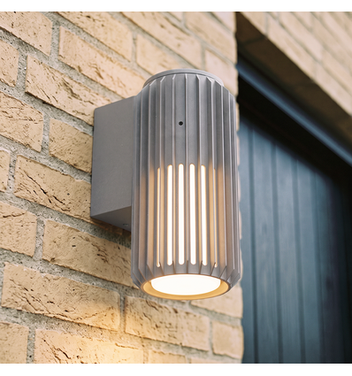 FYRON Wall vägglampa, Grå - E27, IP54 utomhus
