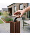 FYRON Bollard trädgårdslampa, Coffee - E27, 61 cm, IP54 utomhus, pollare