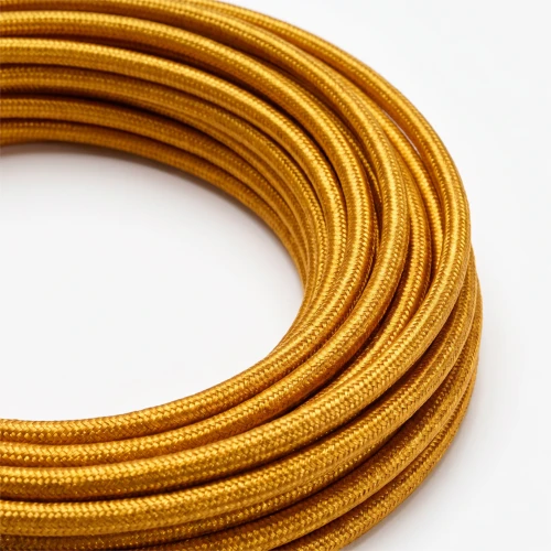 5m textilsladd 2x0,75 mm² - 230V, svart