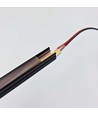 120cm LED Akustikpanel-set, svart - 2 st. CCT LED-strips m. 60W strömförsörjning - Välj WiFi eller RF