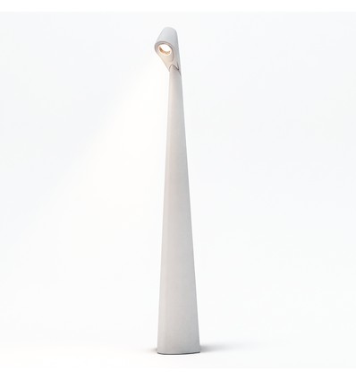 Laddningsbar LED-bordslampa - Vit, inne/ute, 3-stegs dimbar, IP44, 40 cm