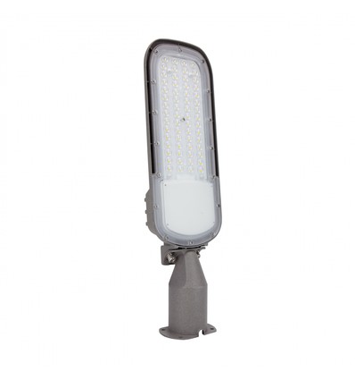 50W LED gatubelysning - Ø60 mm, IP65, IK09, grå, 5 års garanti